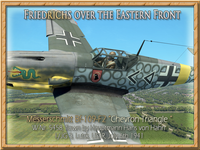 Paintscheme Bf-109 F2 Hans von Hahn