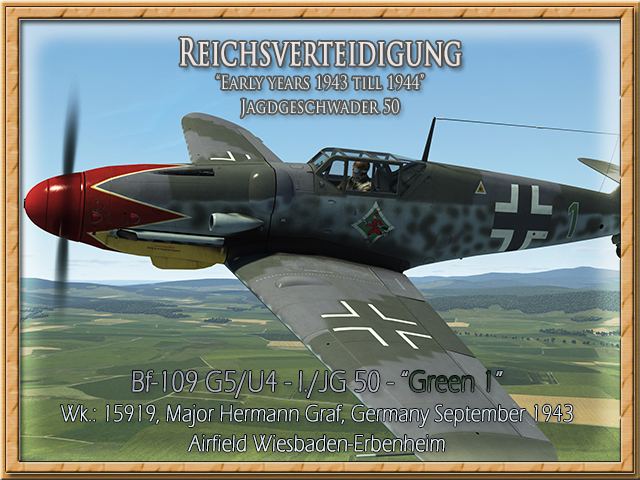 Picture Bf 109 G6 "Green 1"
